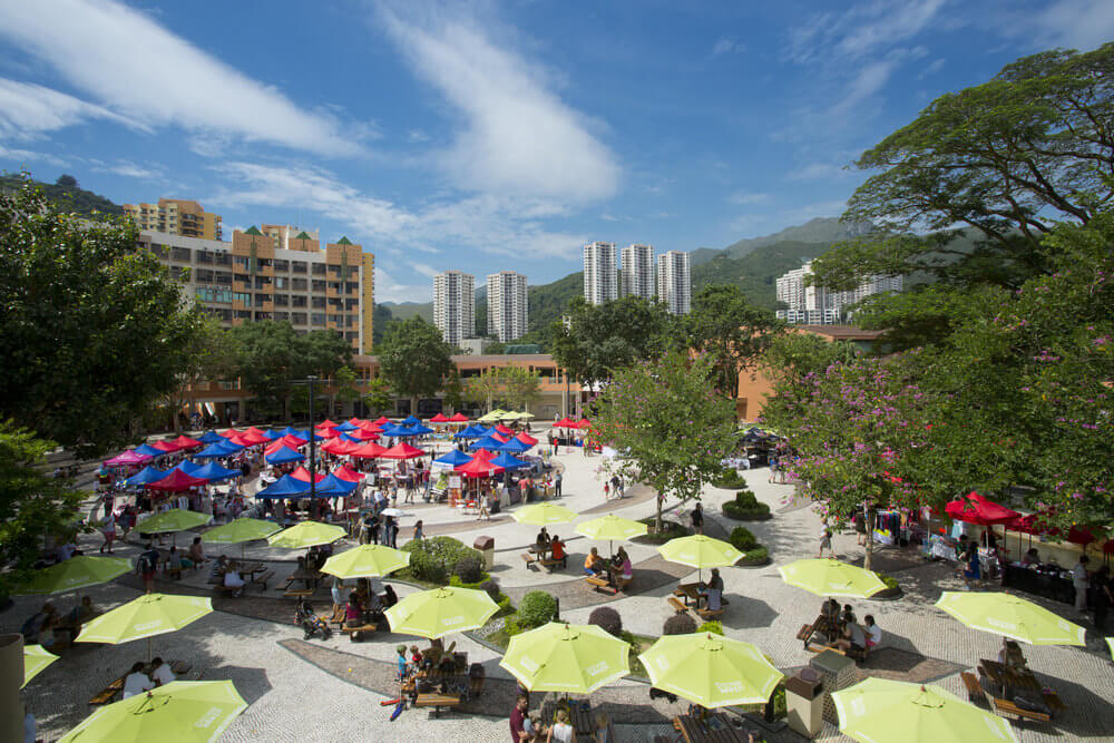 今個聖誕，可以去充滿南歐小島風的愉景灣逛市集！