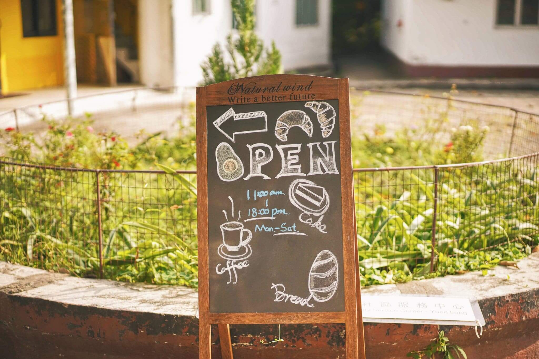 Count Down四周綠意盎然,品啡同時打卡,令人舒服。