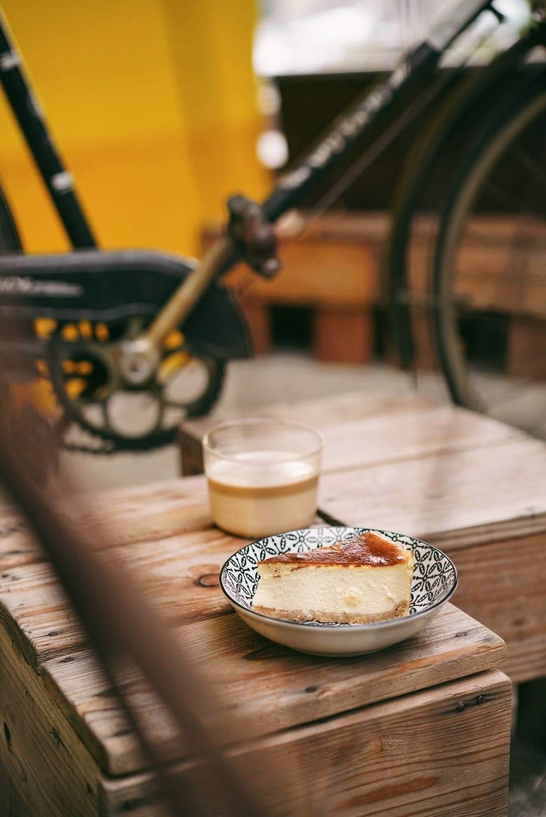 店家的Cheese Cake濃度適中,非常適合配咖啡食用。