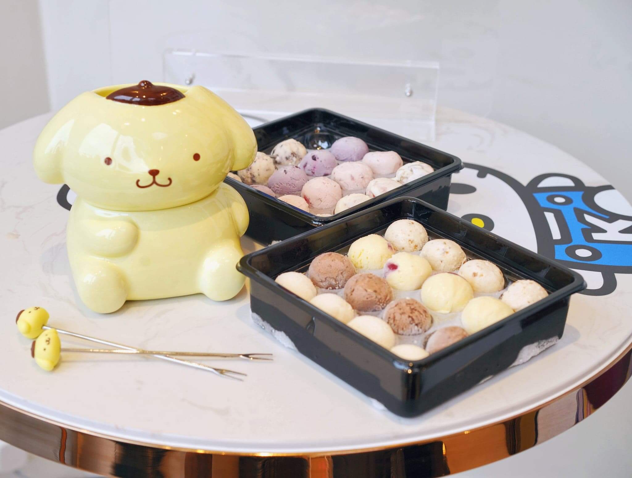 Pompompurin雪糕火鍋 HK$529／套