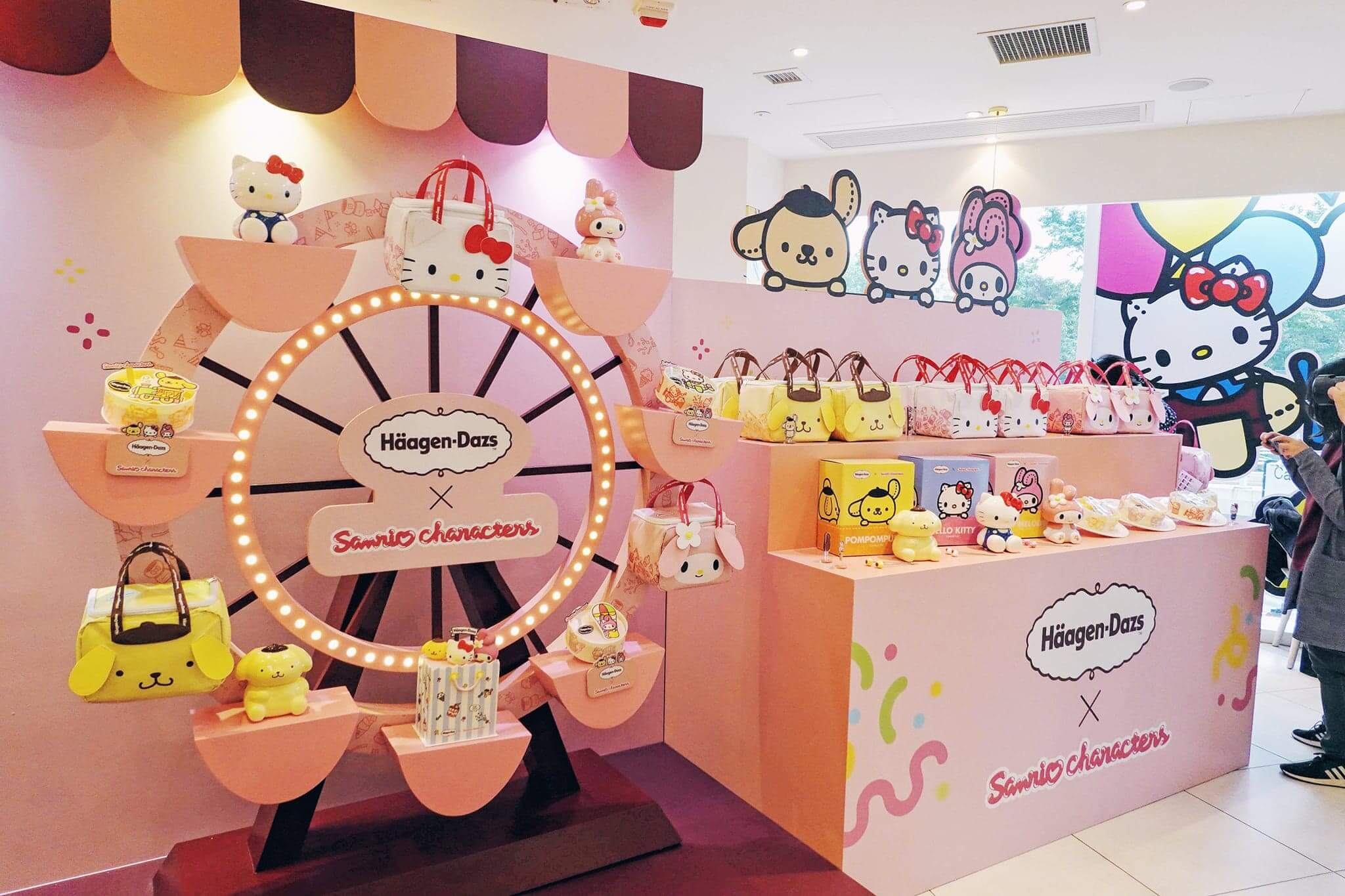 作為Sanrio粉絲，看到這個布置，必然十分興奮！