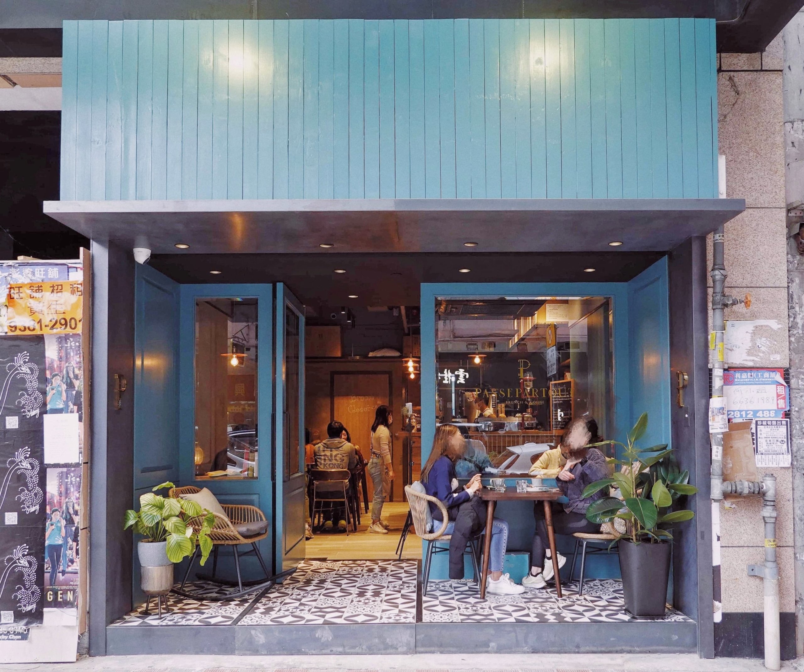 位於駱克道嘅Passepartout Brunch and Coffee，設計型格，又係一個銅鑼灣嘅好Hea處。