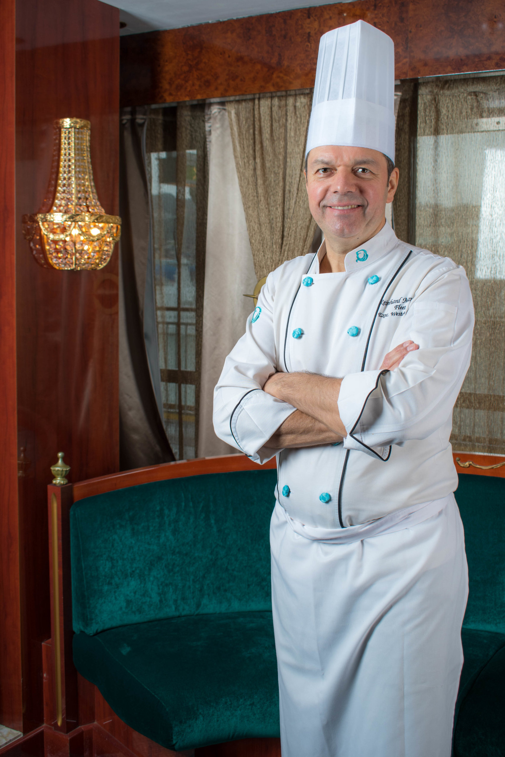 星夢郵輪行政總廚Chef Reinhard Mammes。