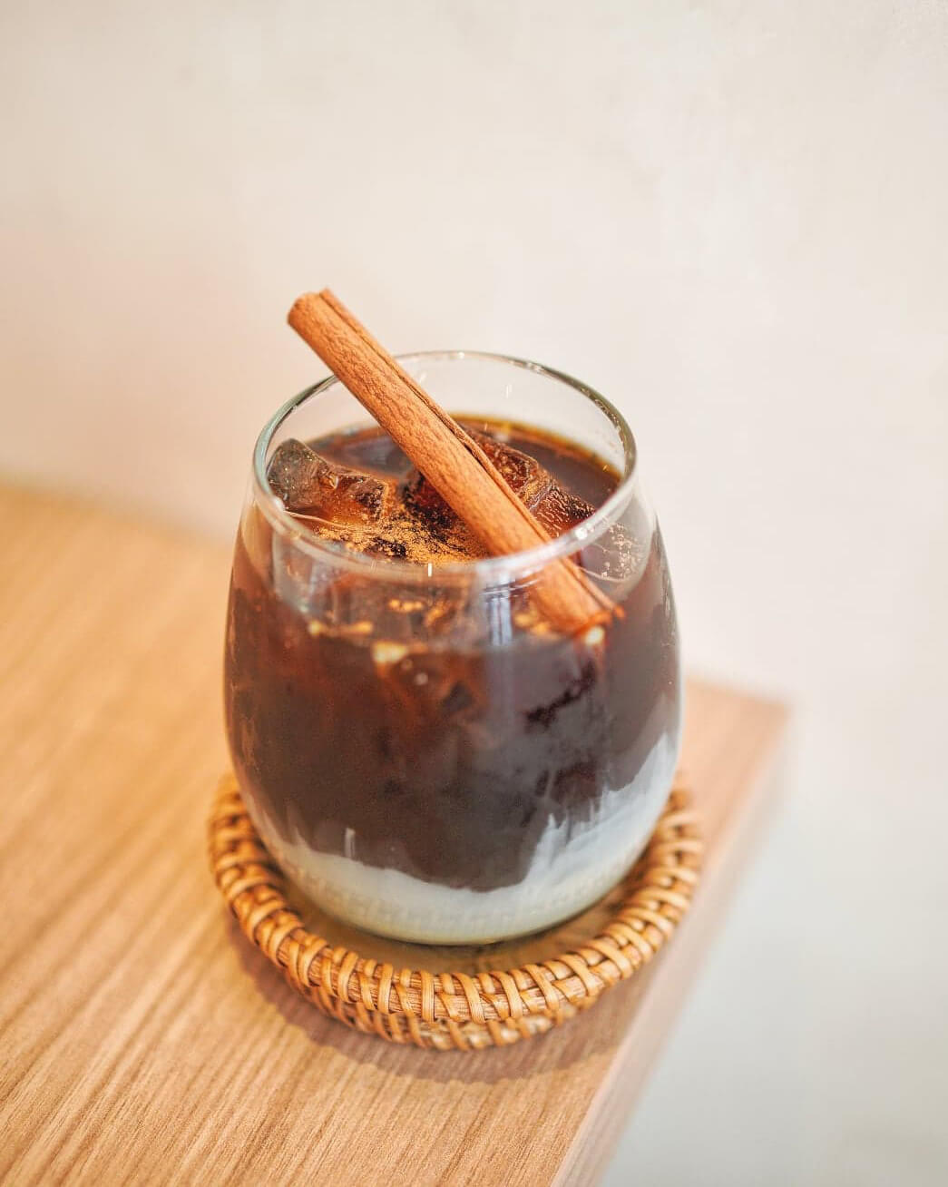 越南冰牛奶咖啡加上肉桂,味道又幾夾。