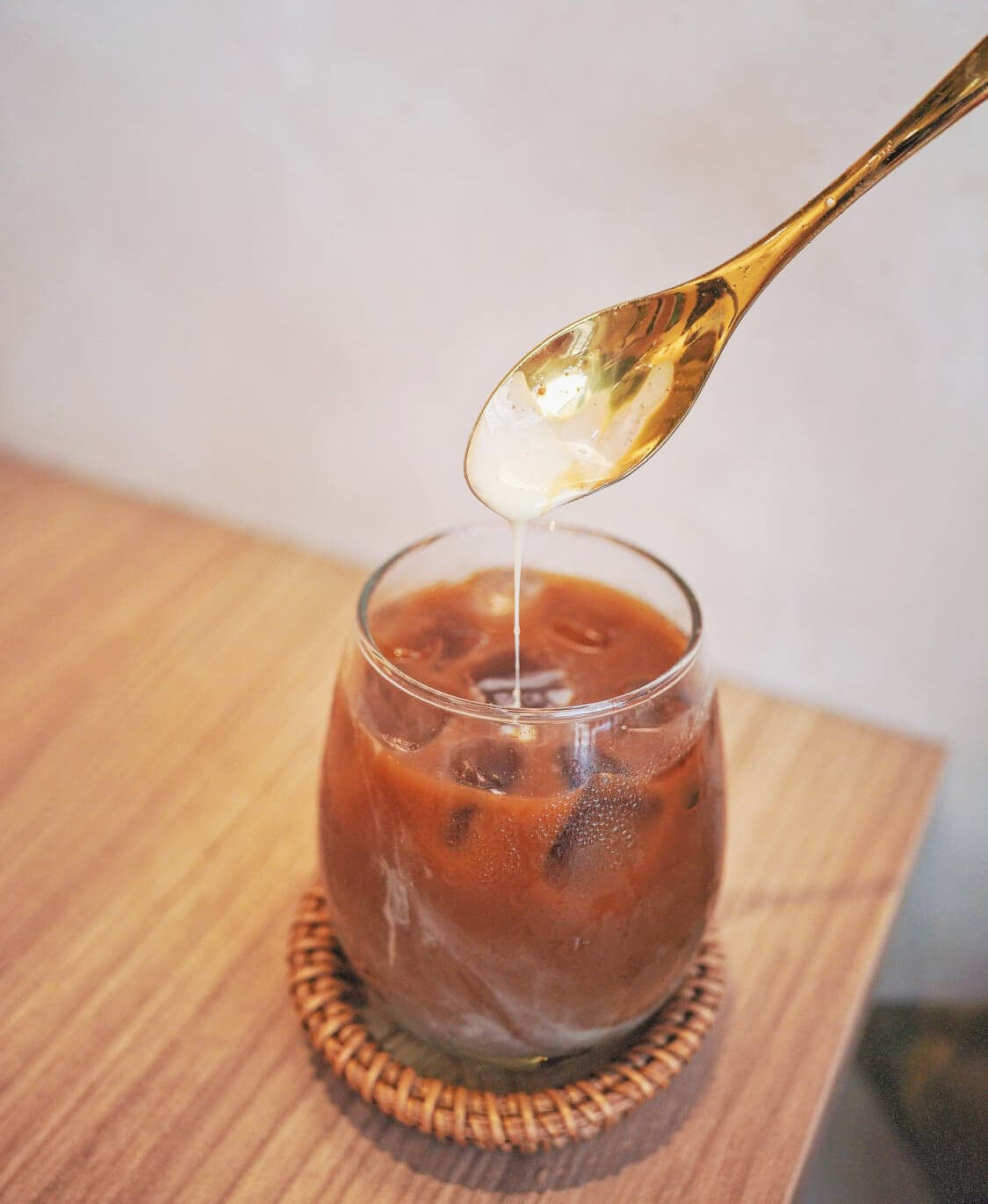 煉奶幾香濃,同咖啡溝埋飲,唔洗額外加糖都好夠味。