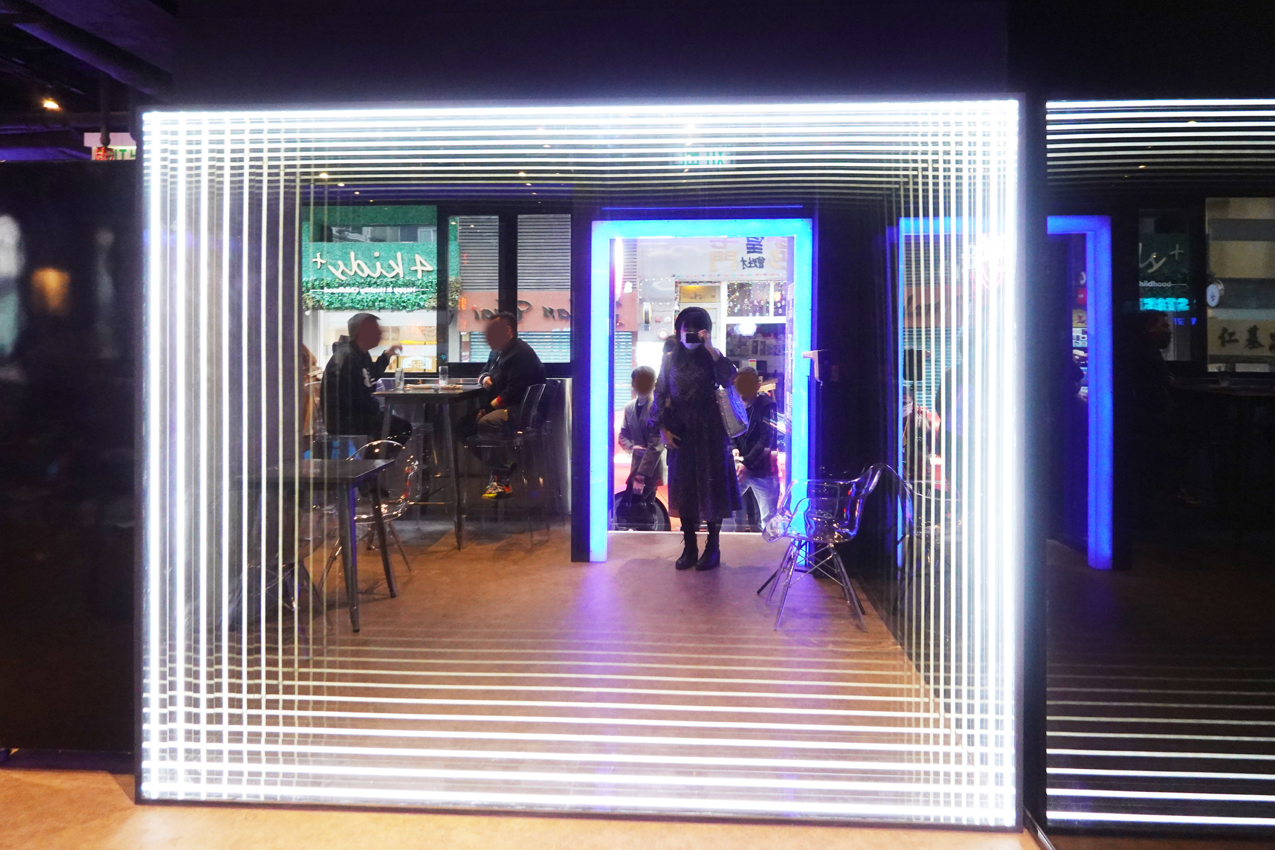 無限幾何無限燈牆,打卡好去處!