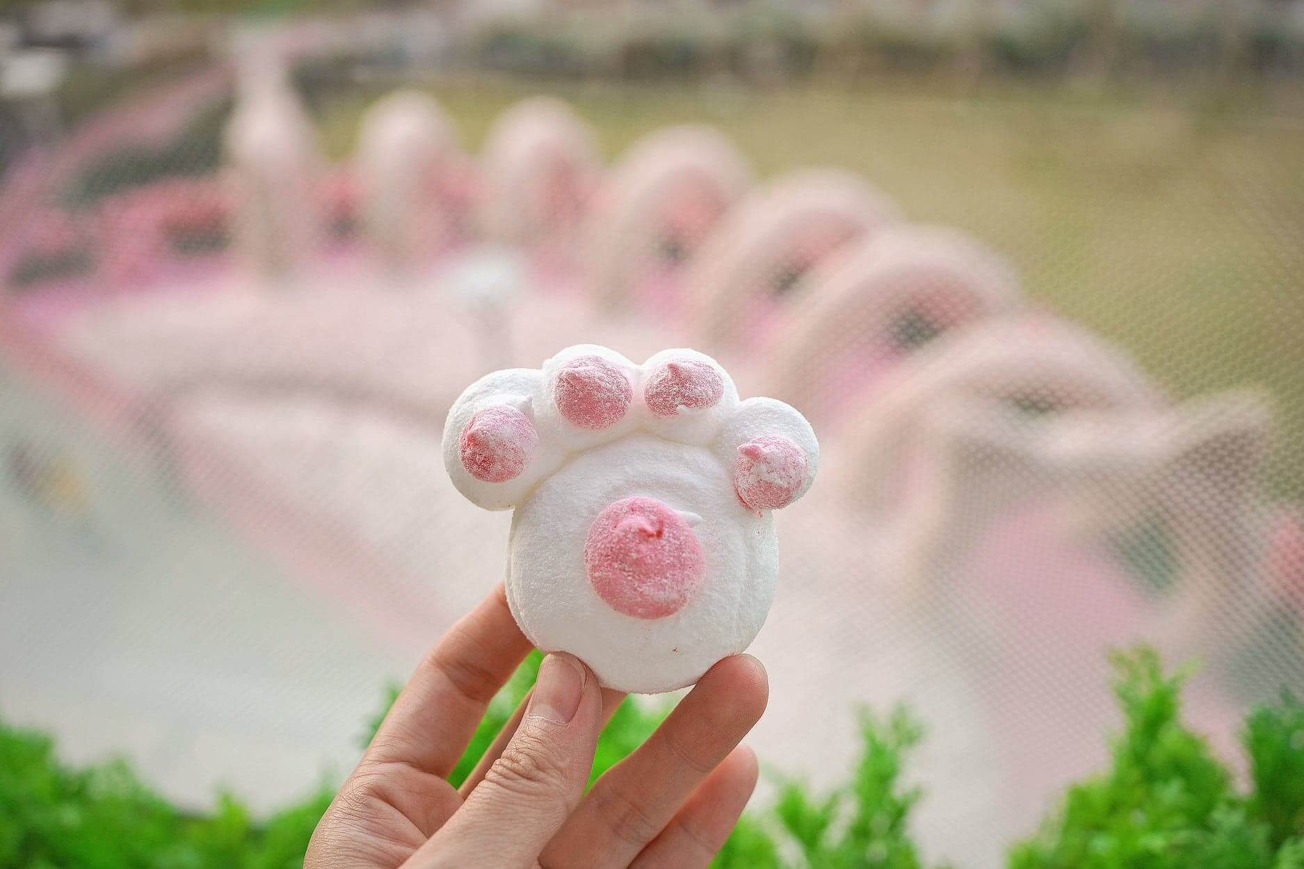 博多甜王貓印綿花糖