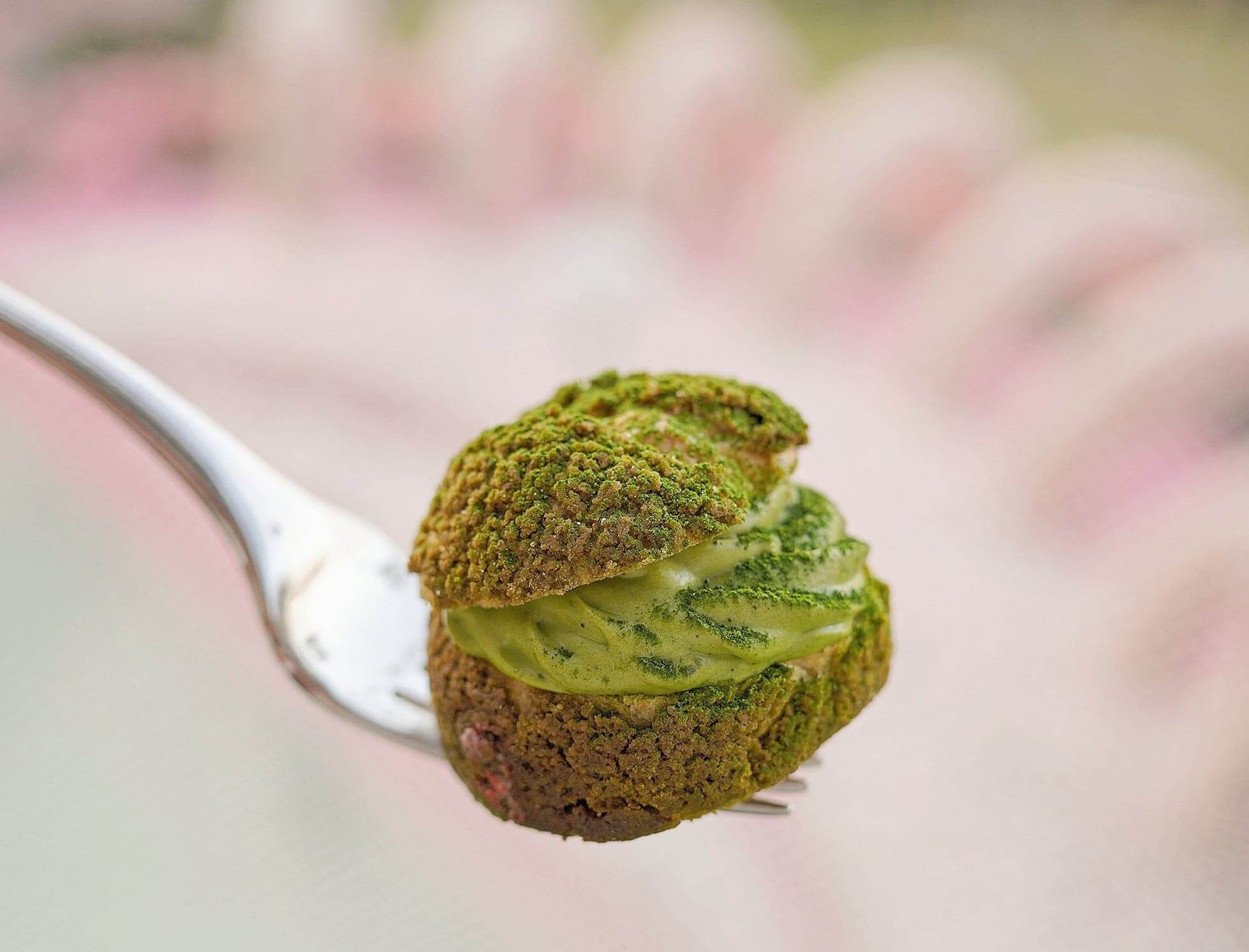 八女抹茶吉士忌廉泡芙