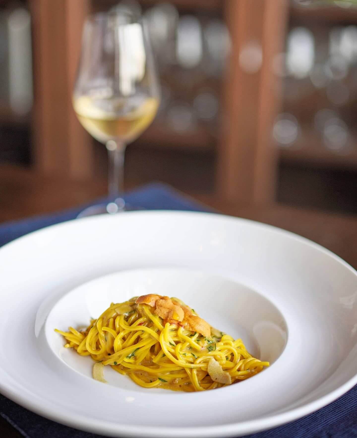 蒜香海膽手工意粉