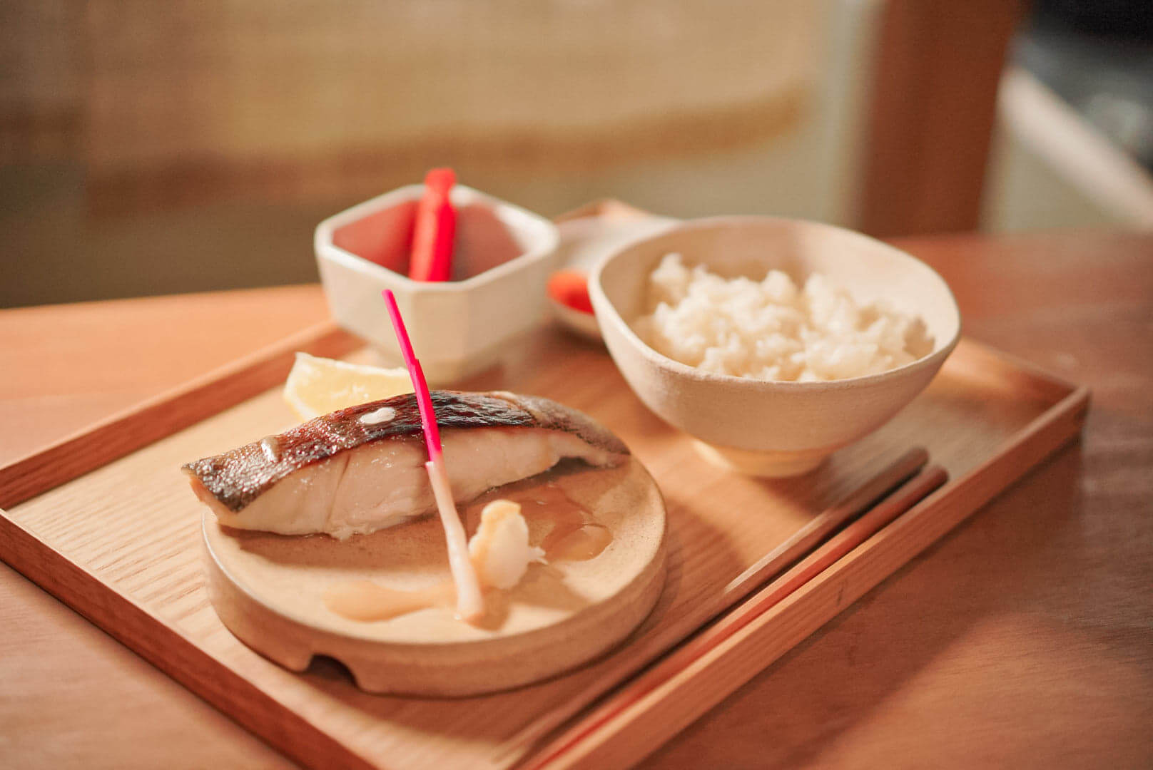 高質嘅烤銀雪魚,唔似出面成日食到般,有陣難受嘅雪味,食材相當新鮮講究。