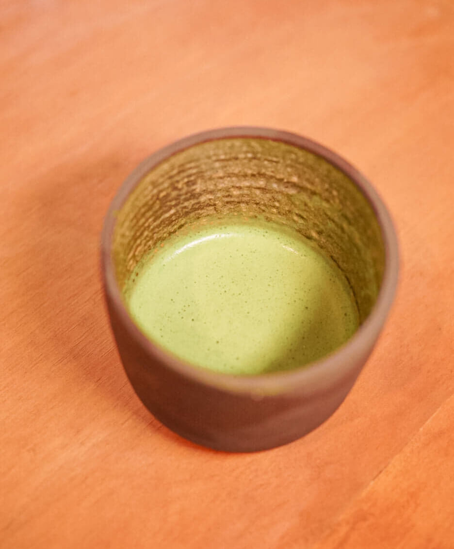 抹茶帶有清新海苔味,層次分明。