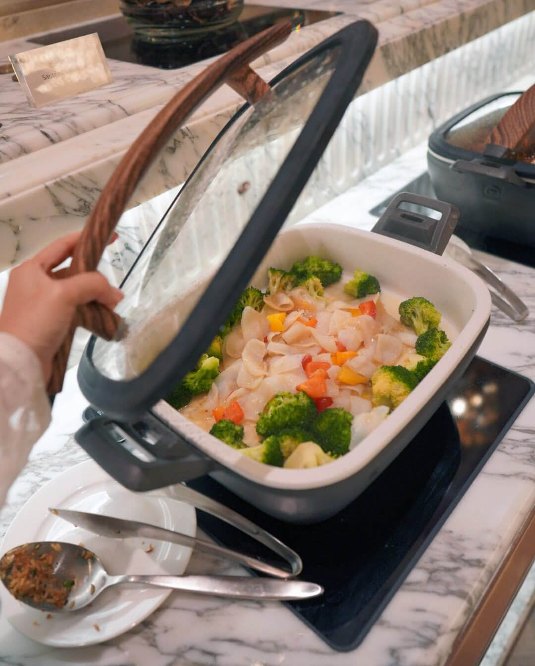 食物補充速度好快！唔覺有吉盤情況。