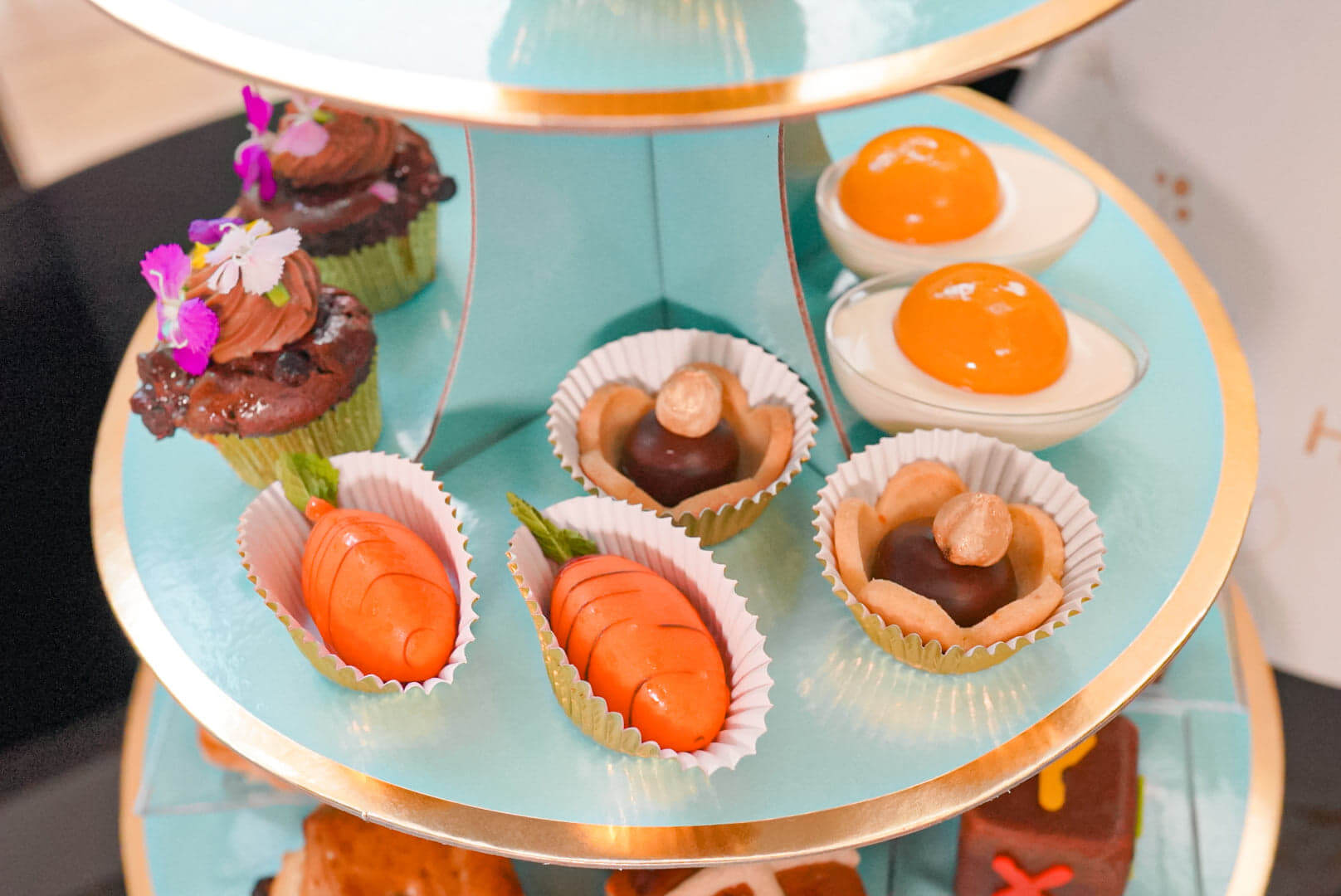 外賣版同樣可嘗到多款精緻鹹甜美點。