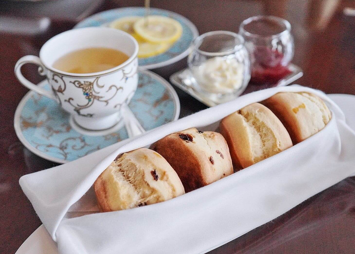 下午茶未到,員工會先送上鬆餅。