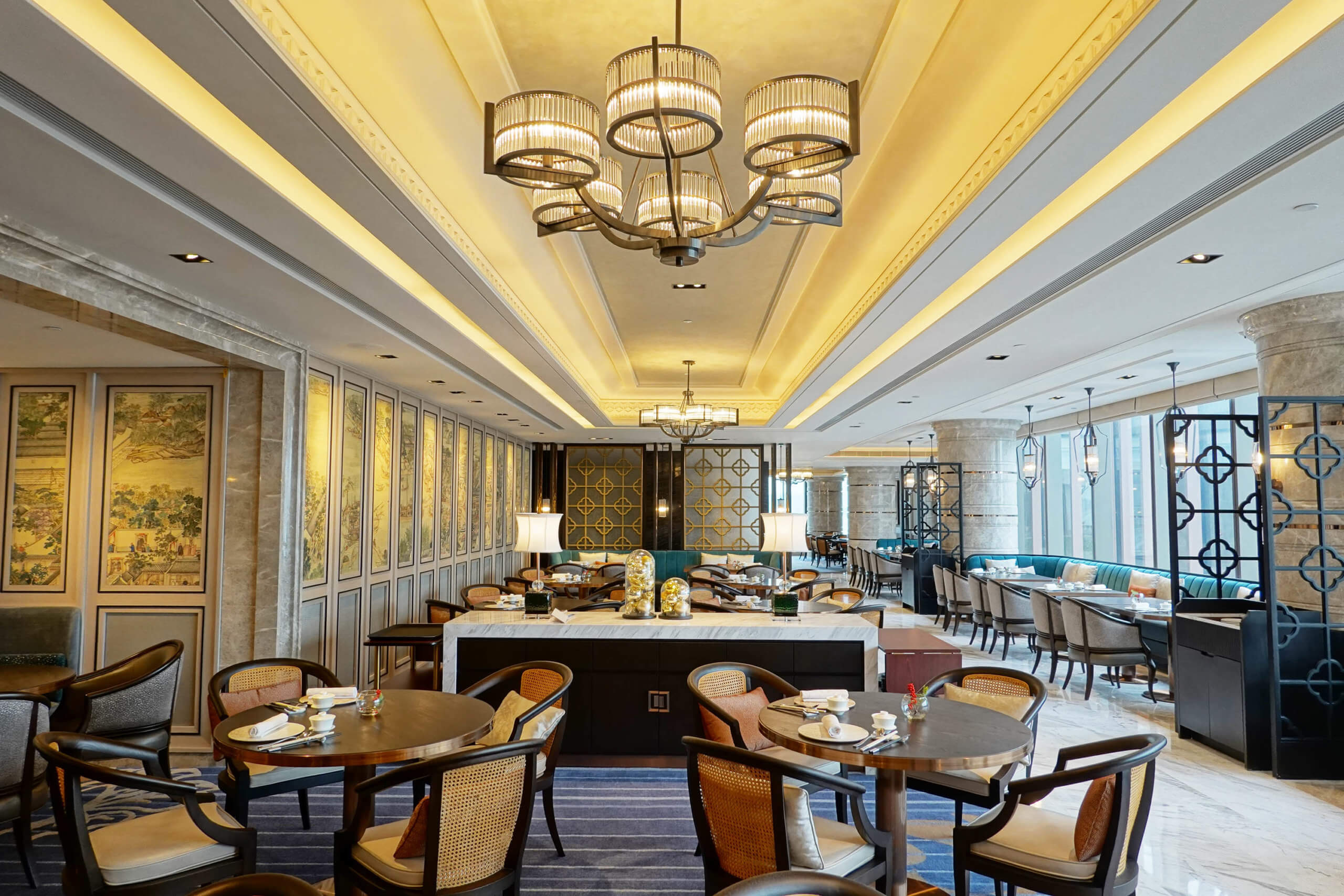 采悅軒裝潢低調而高貴。