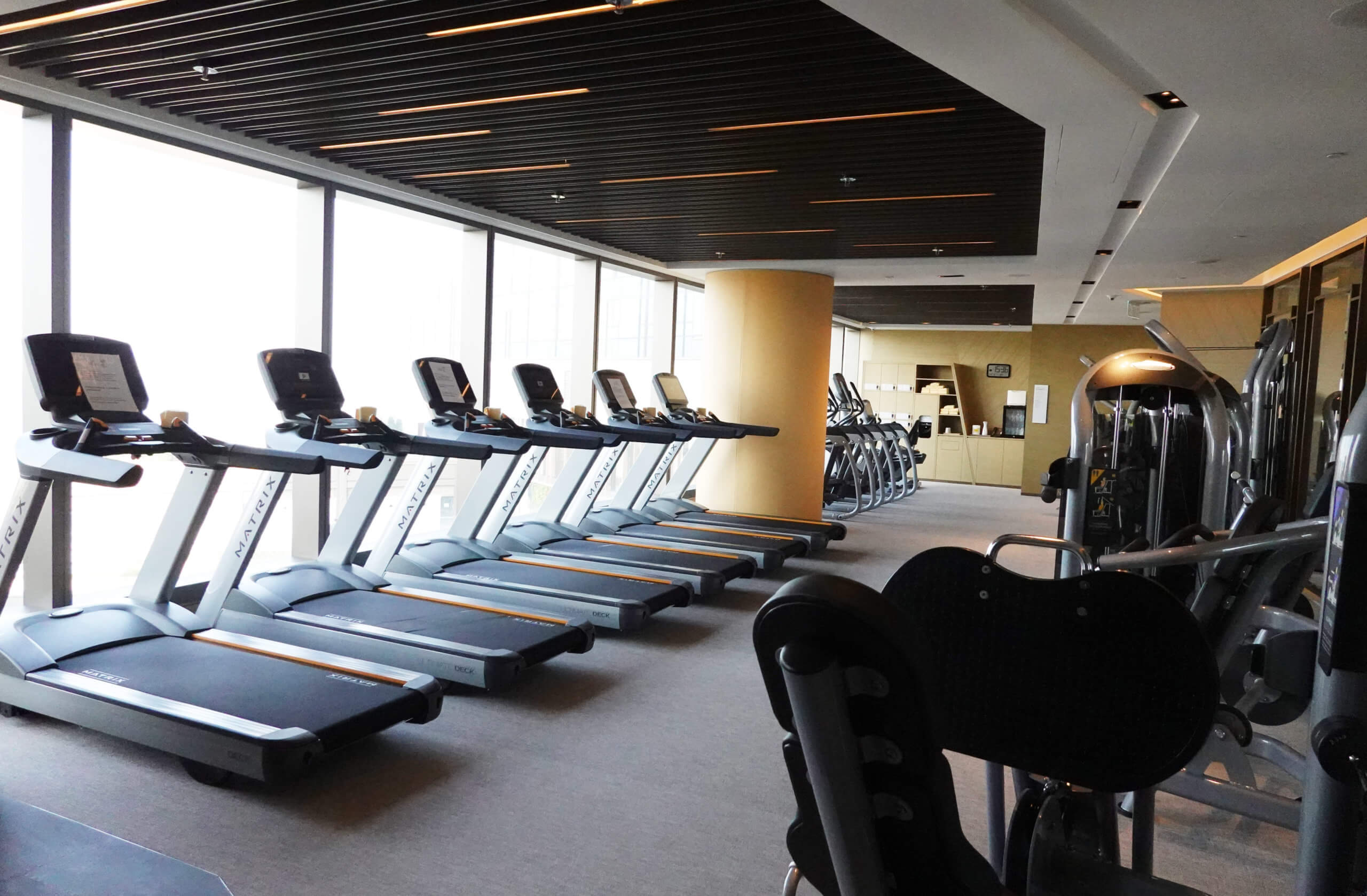 健身室備有各式儀器,操fit身材無難度。