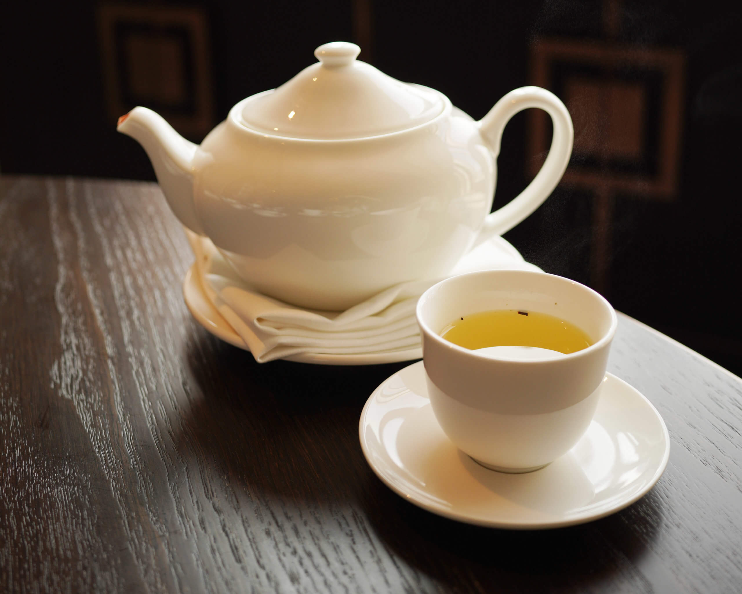 酒店自家調製嘅悅茶,口感獨特。