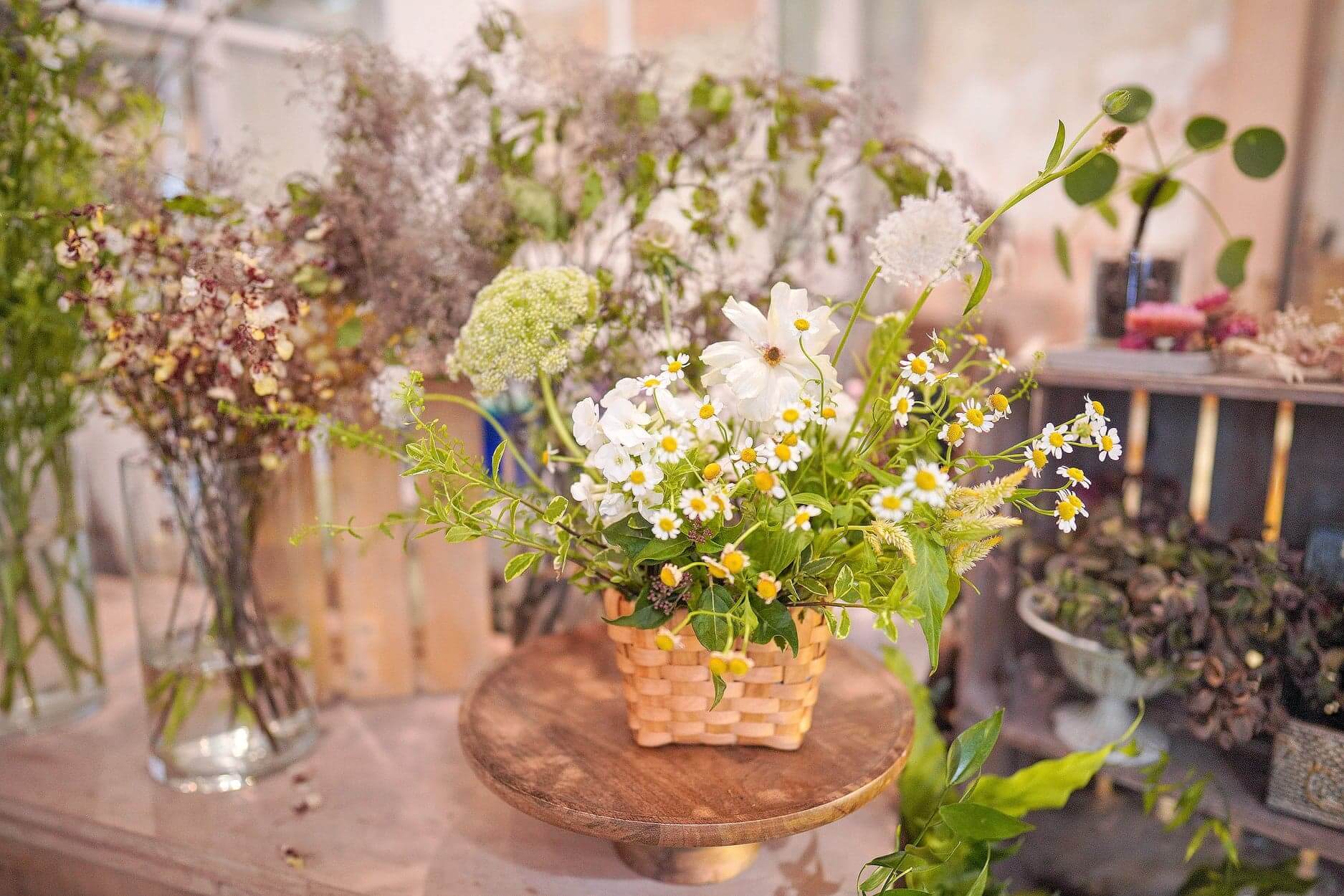 可以係店內預訂花束。