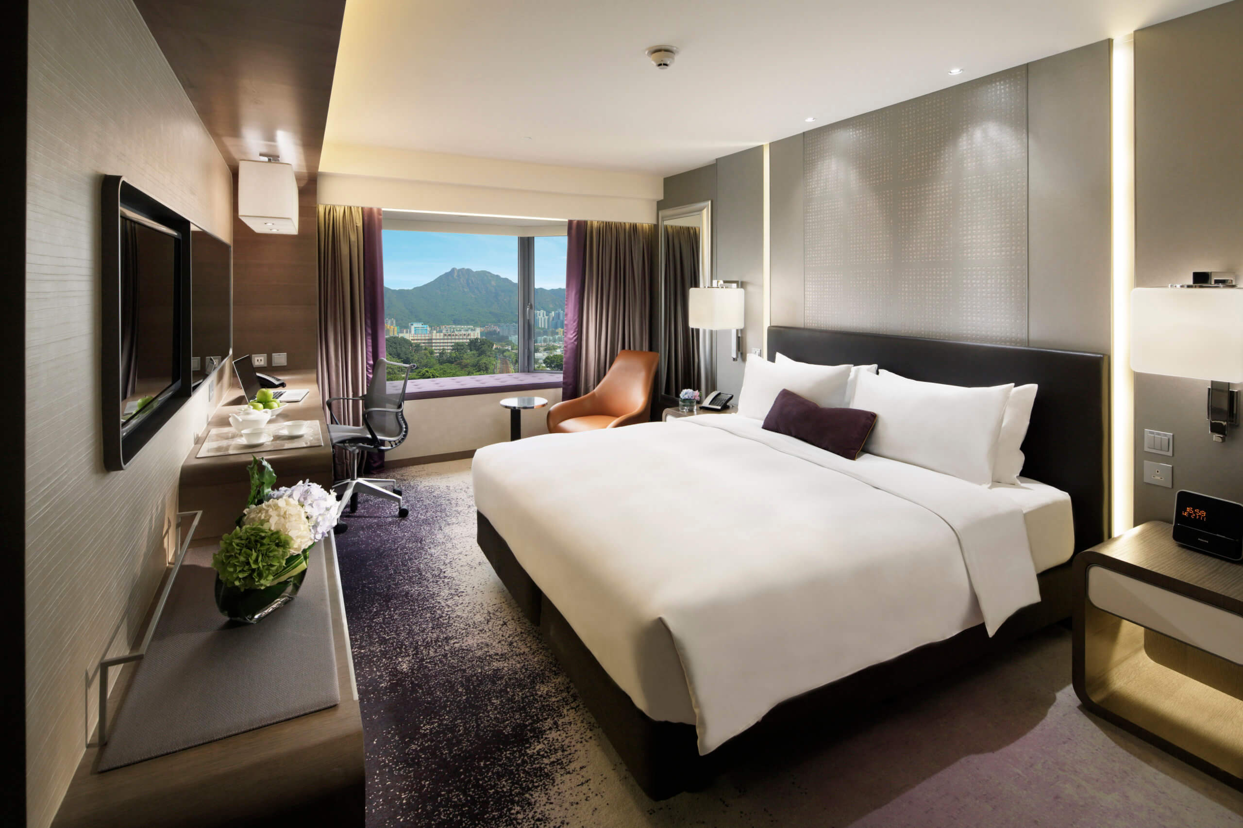 帝京酒店豪華客房。