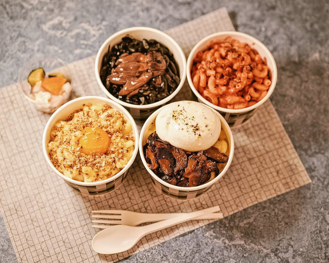 Grub 1842推出限定美式芝士通心粉，有傳統口味，亦有自創款式。