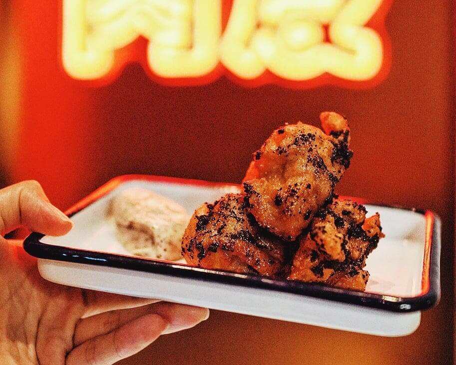 唐揚炸雞拌黑松露醬 HK$80