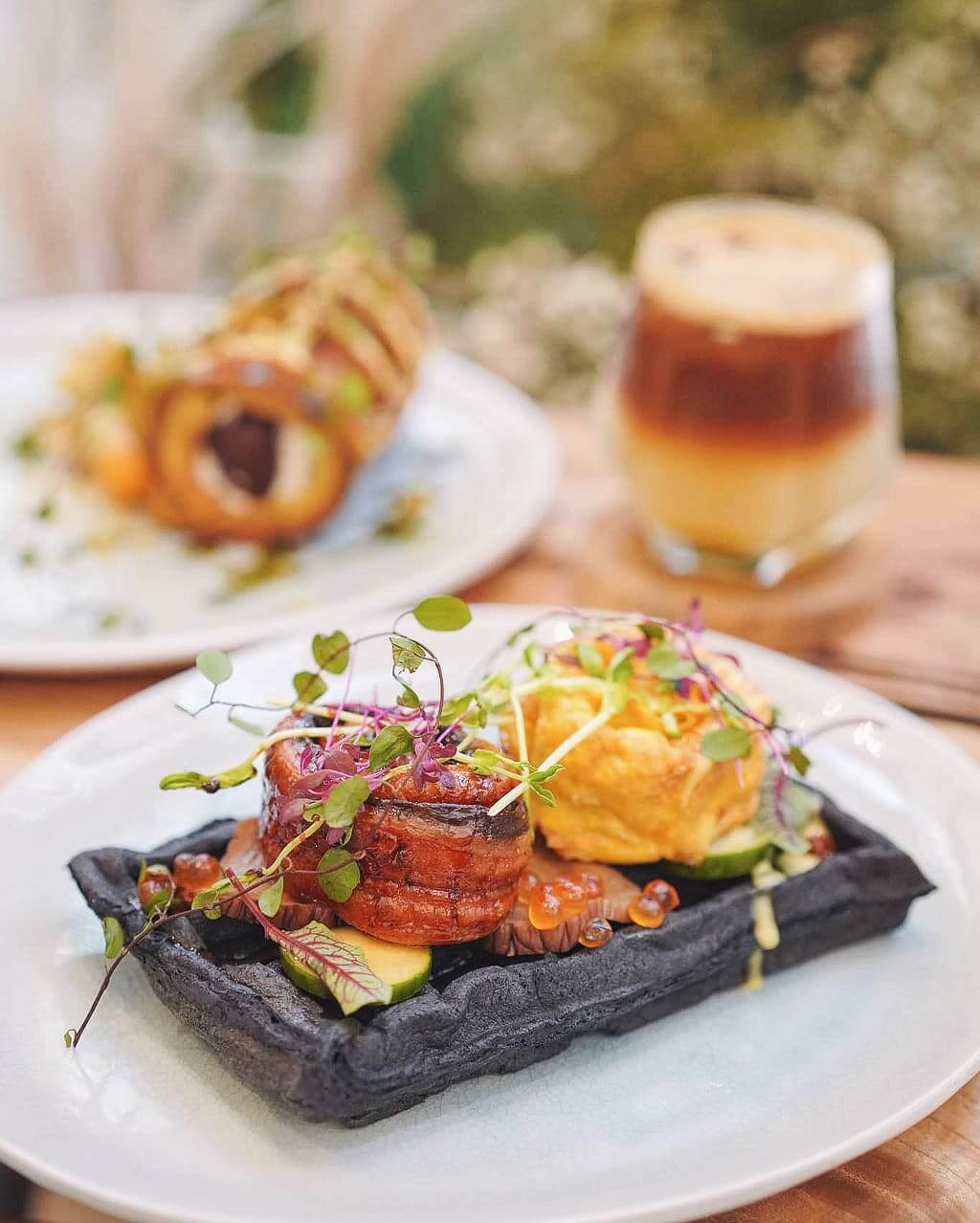 將大自然元素加入夏季菜單,非常別致。